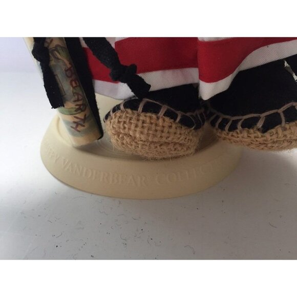 Vintage Muffy Bear "All Paws On Deck" With Original Stand Vanderbear 1995 - Picture 5 of 10